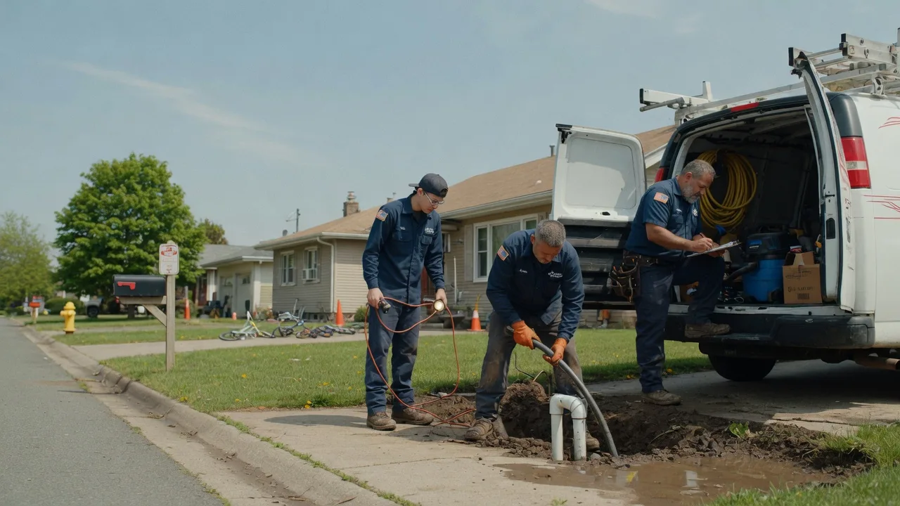 Slab Leak Detection in Searsboro, IA near me